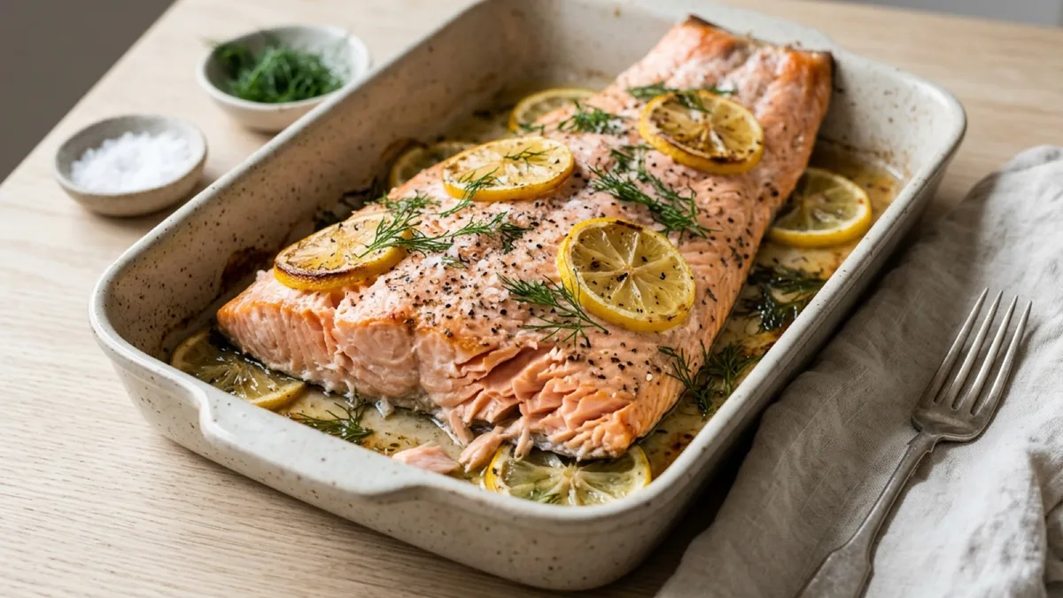 Classic Oven-Baked Salmon