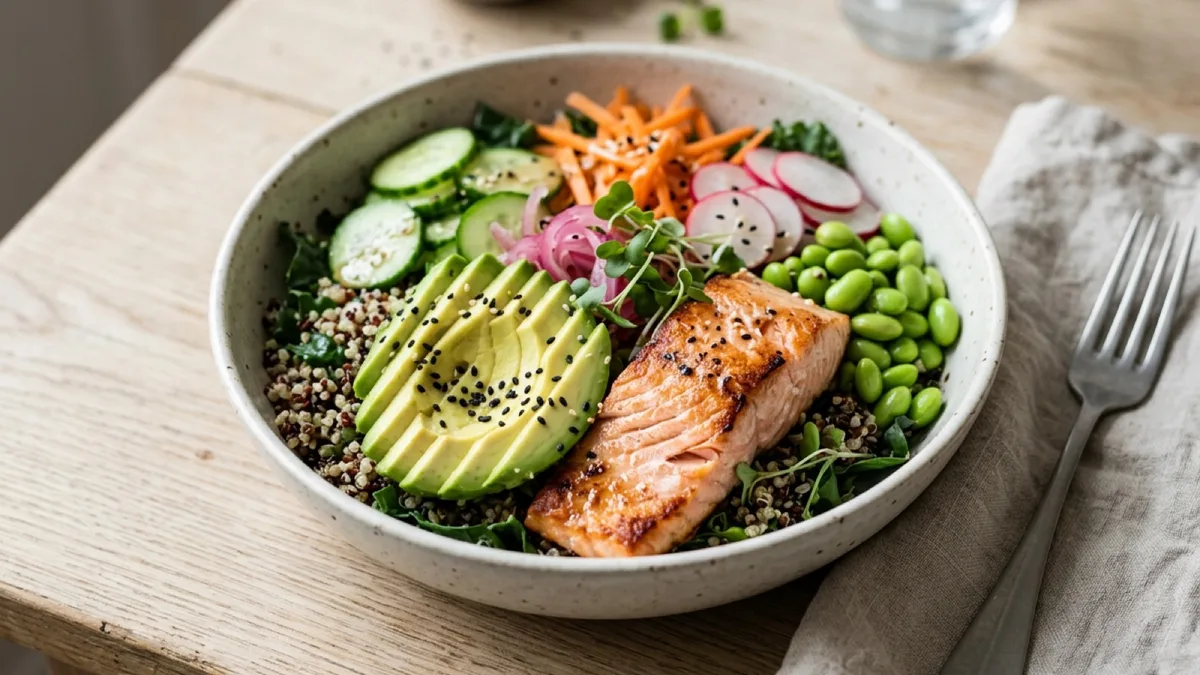Salmon & Avocado Power Bowl