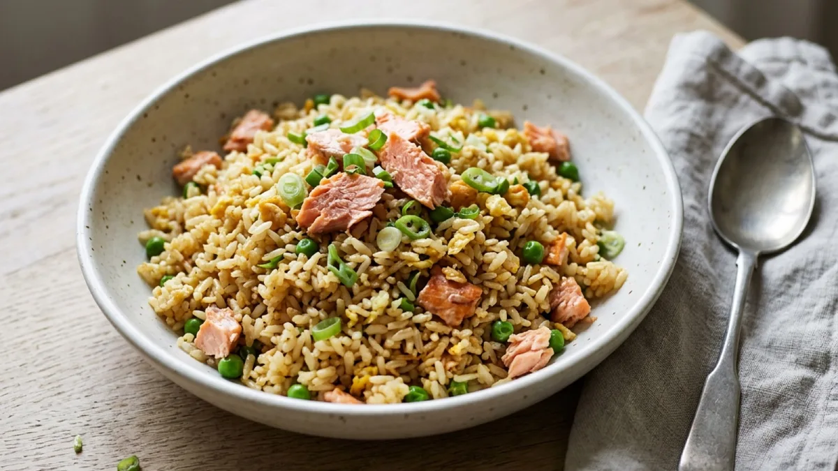Salmon Fried Rice