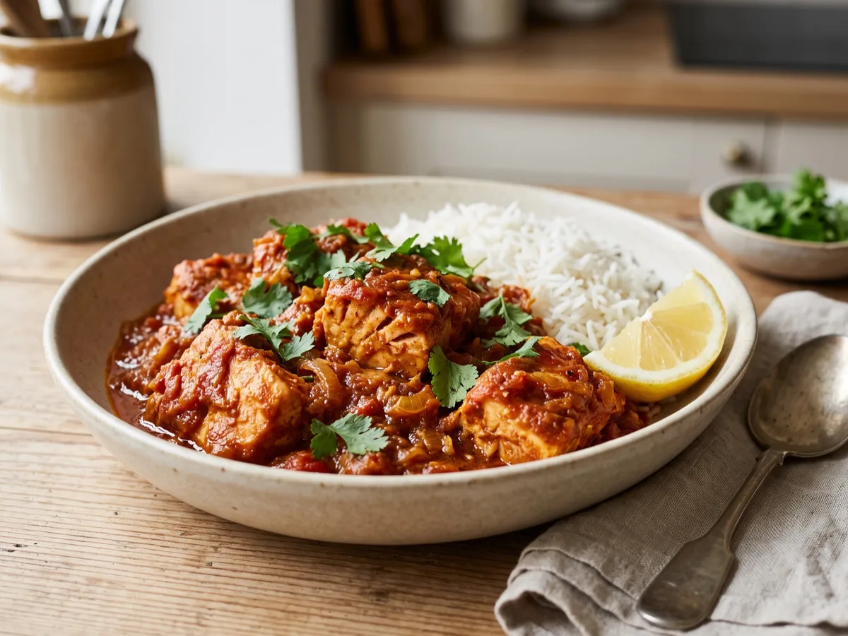 Salmon masala — recipe photo
